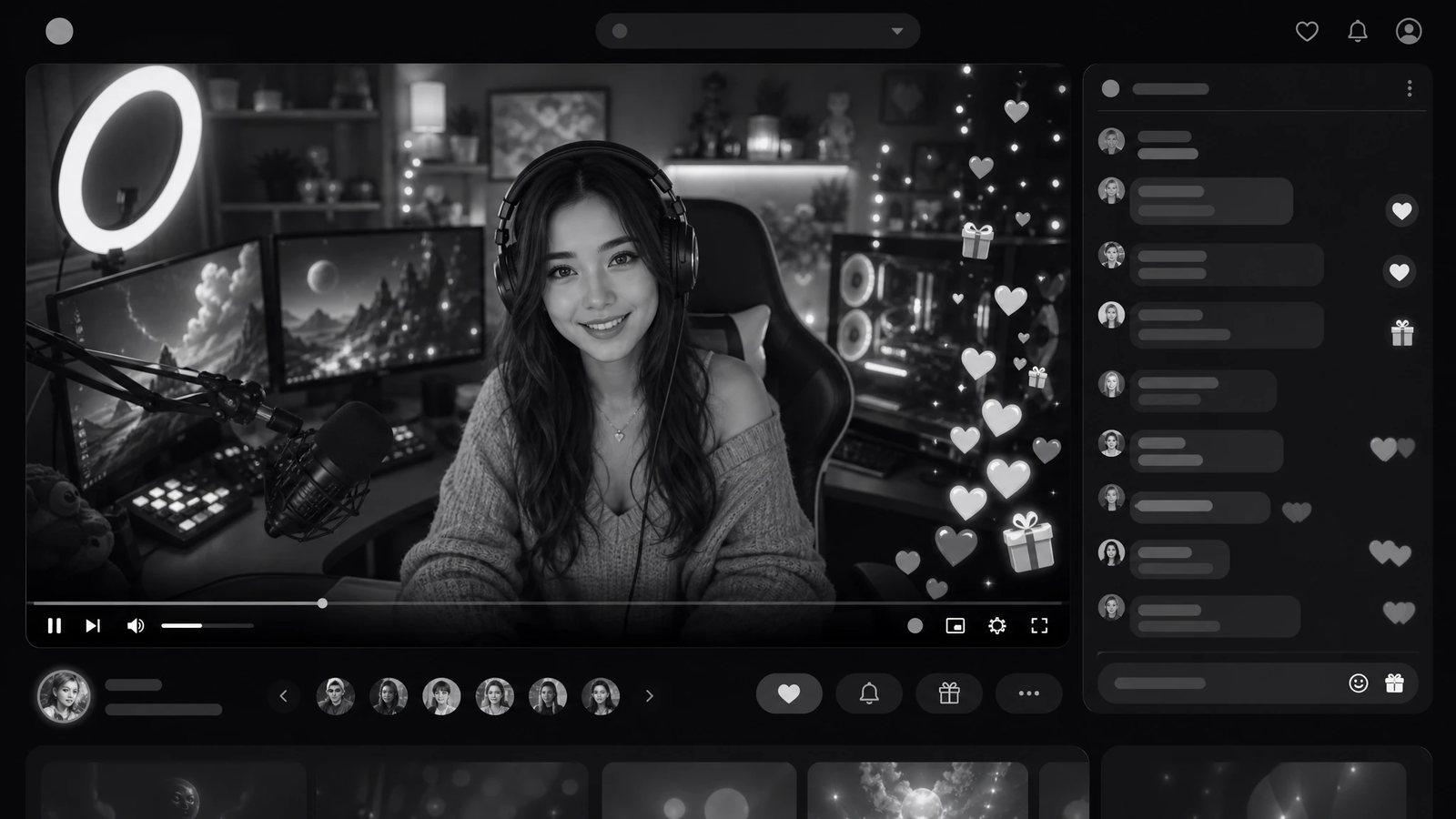 Live-streaming platform